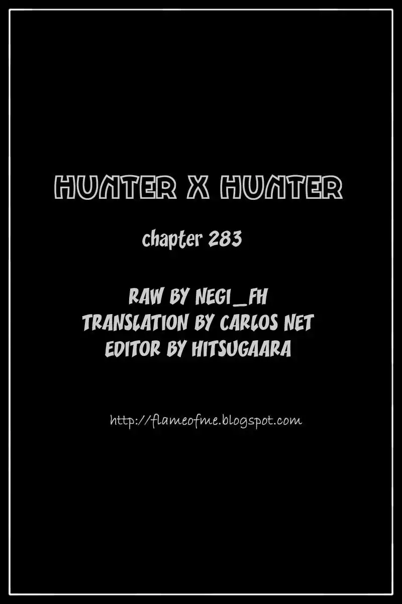 Hunter x Hunter Chapter 283 20